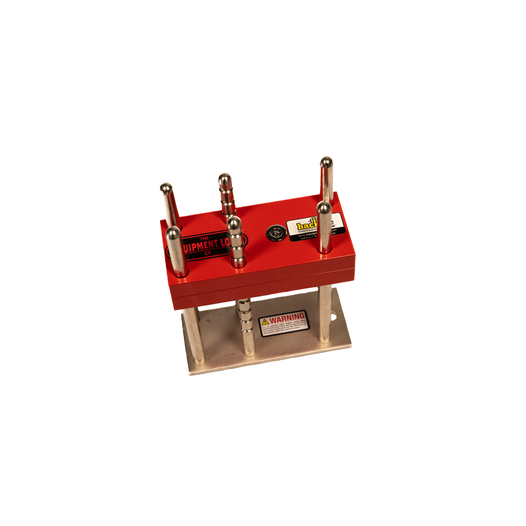 Equipment Lock Co. Backhoe Lock — Keyed Alike, Model# BHL-KA
